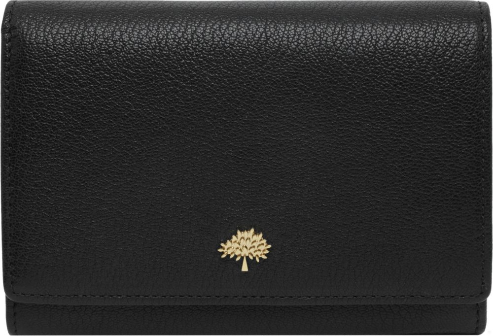 mulberry purse with tree logo