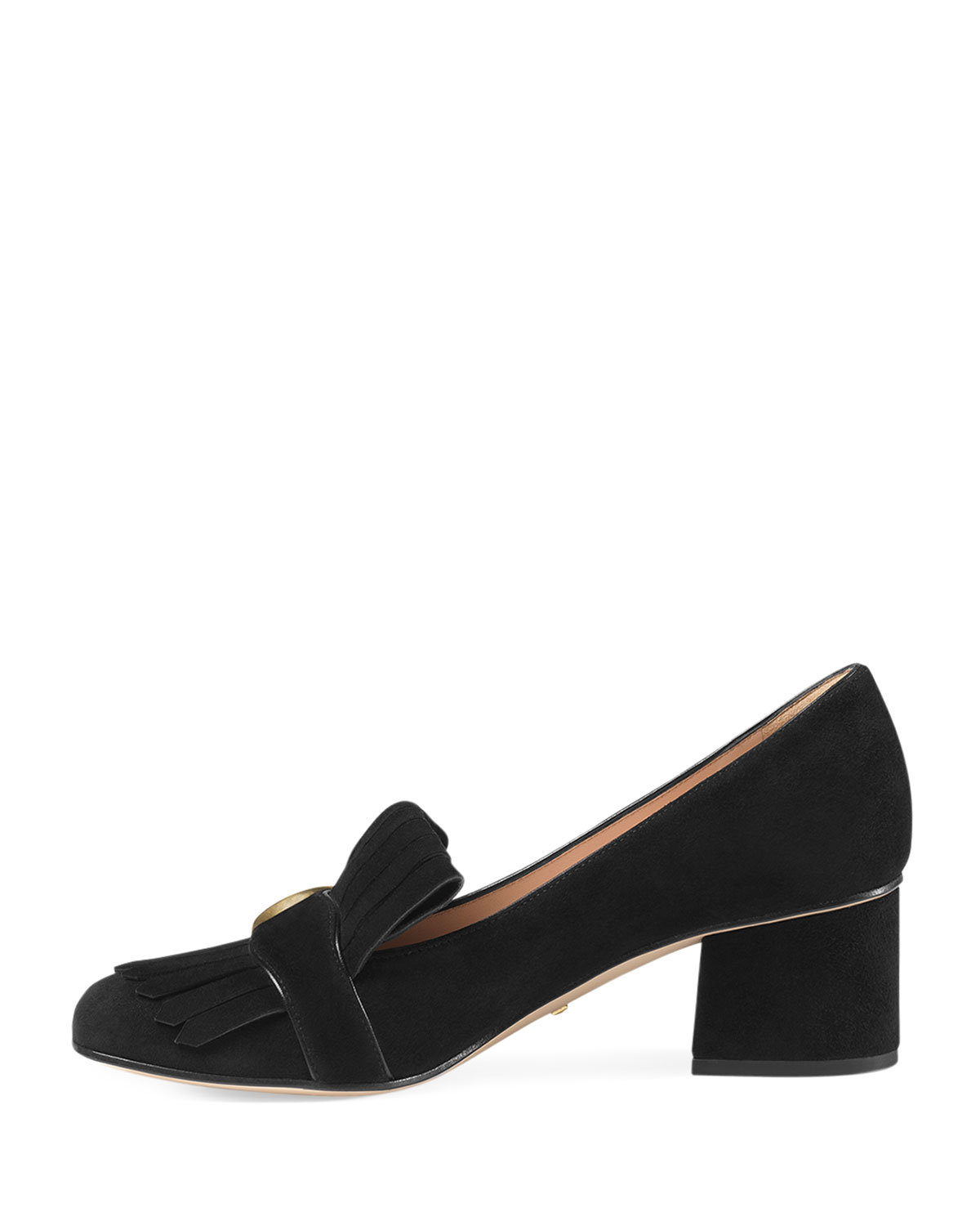 gucci fringe loafer