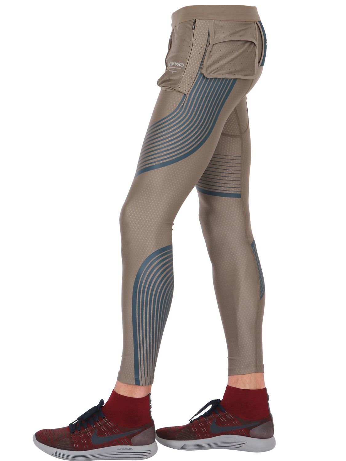 Nike Utility Speed Compression Running Tights in Gray for Men | Lyst