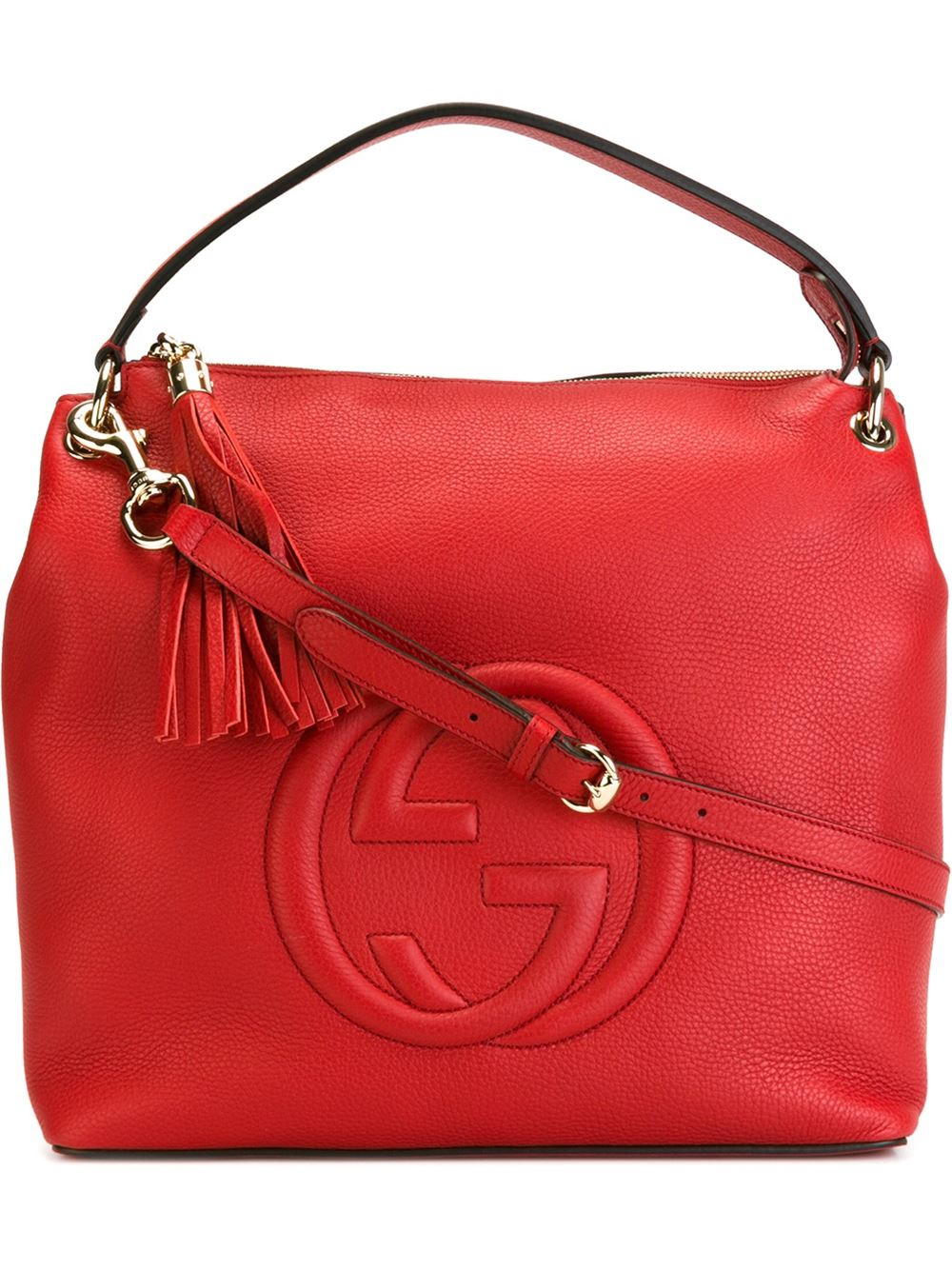 Gucci Soho Bag in Red - Lyst