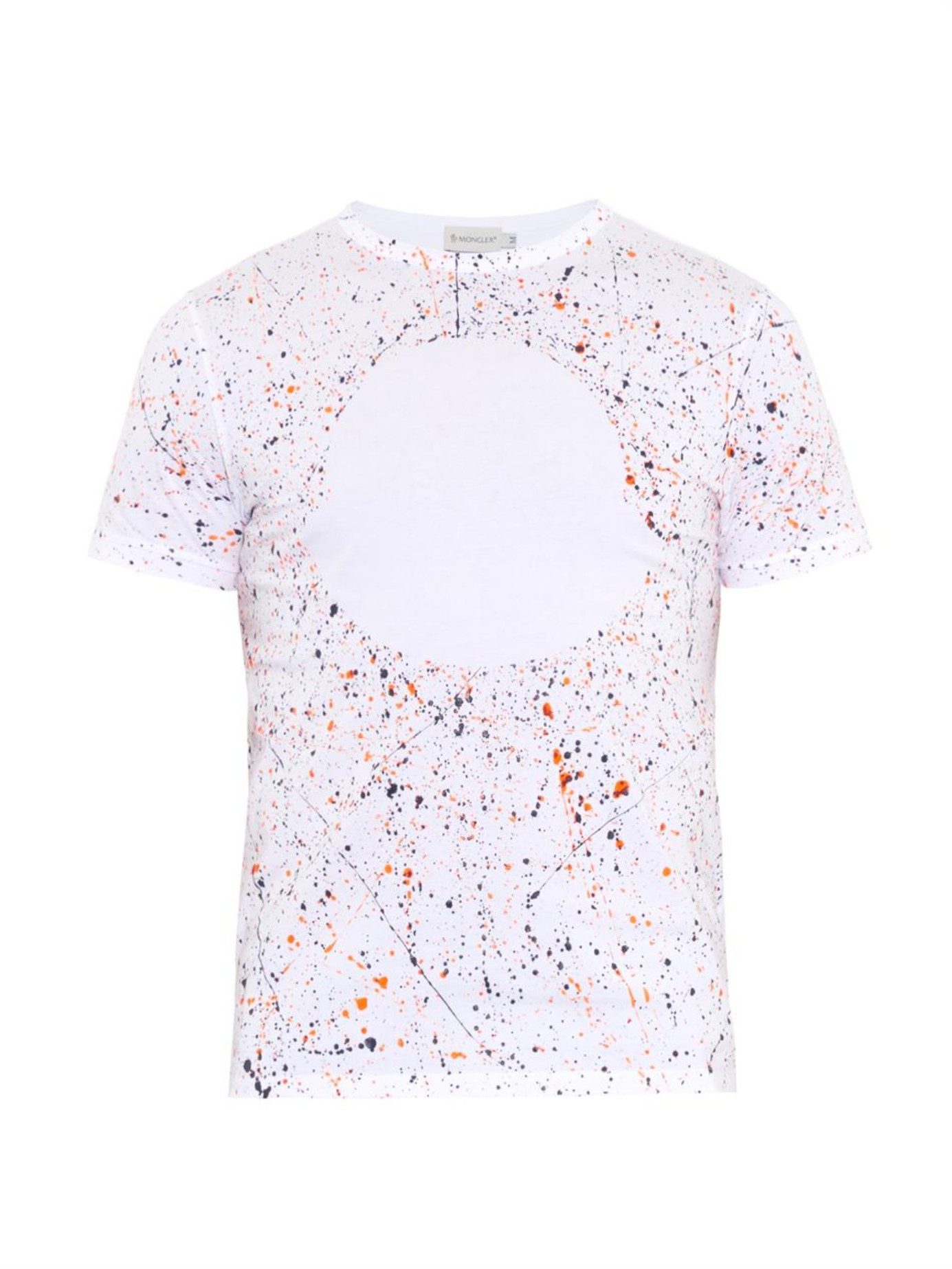 men's paint splatter t shirt