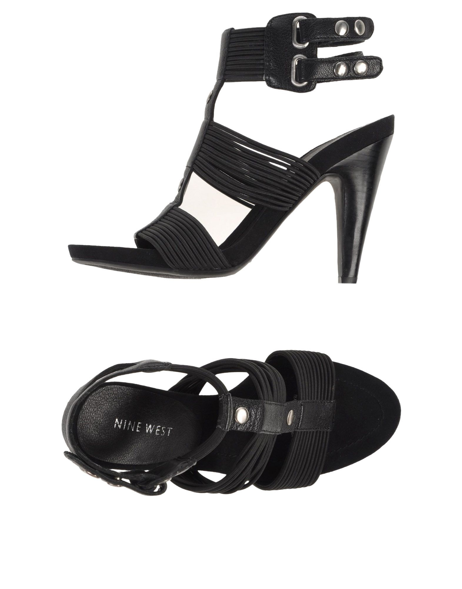 Nine West Sandals in Black | Lyst