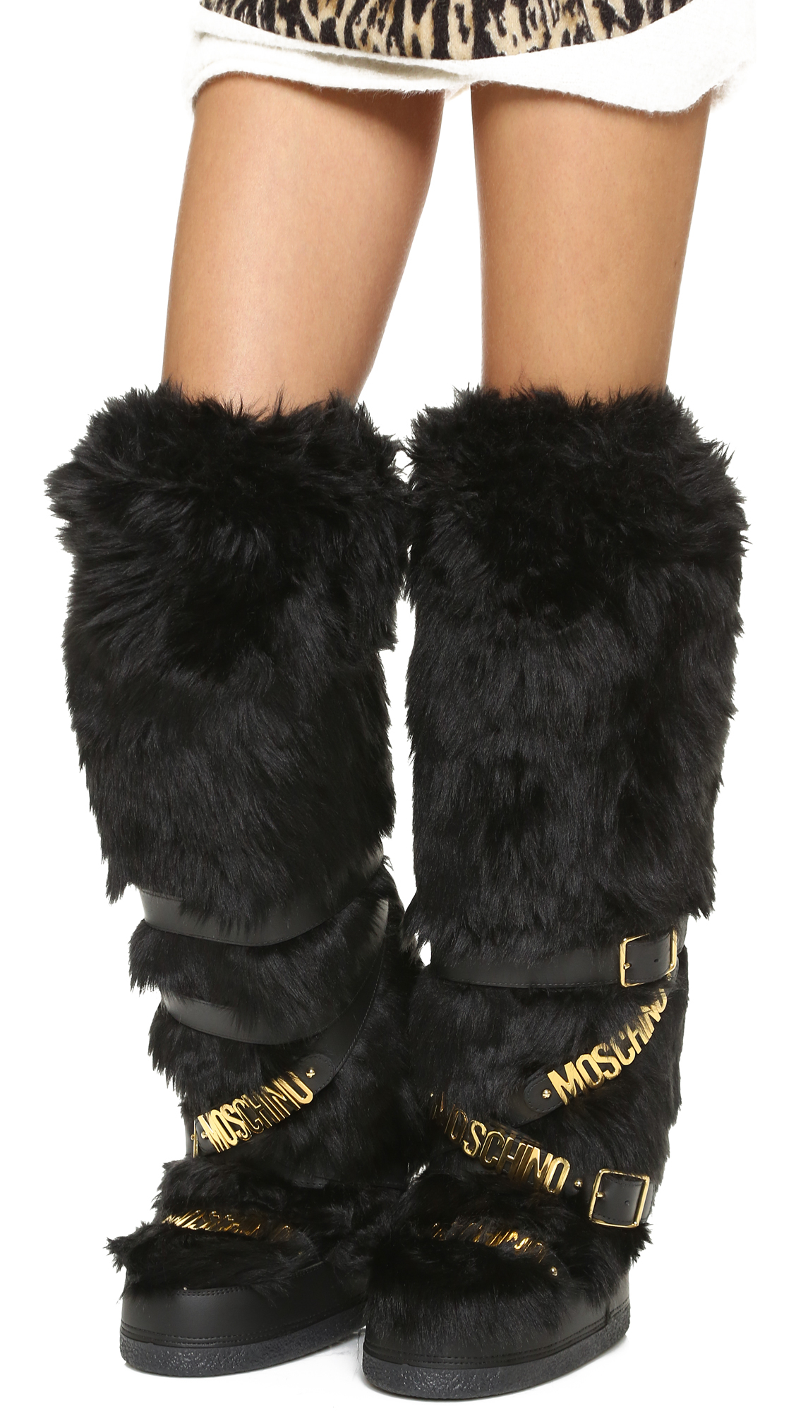 name brand fur boots