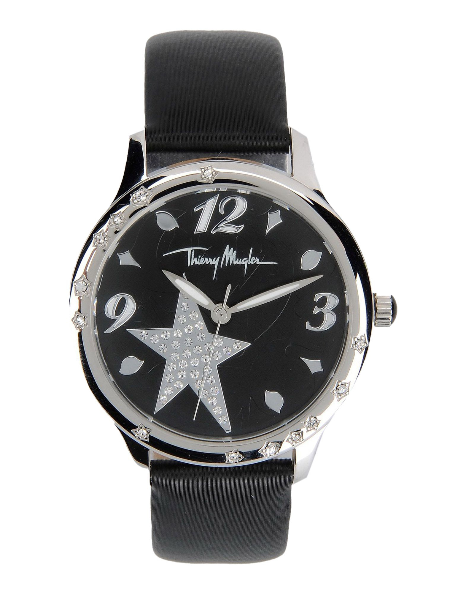 Lyst Thierry Mugler Wrist Watch in Black