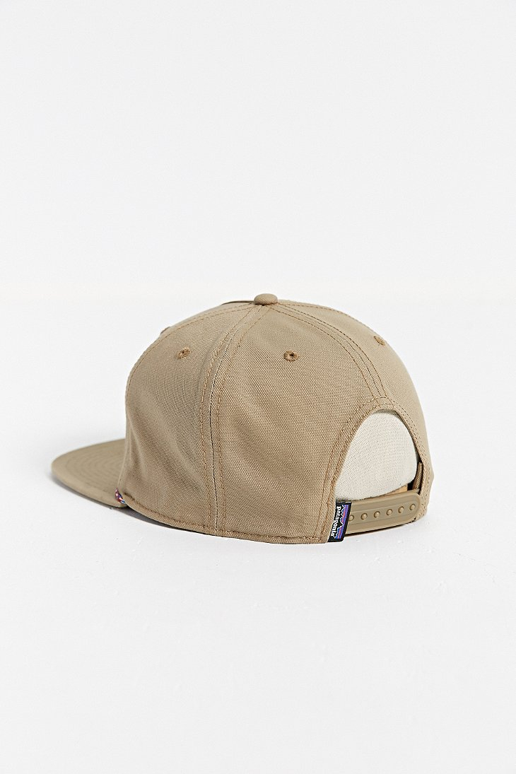 khaki patagonia hat