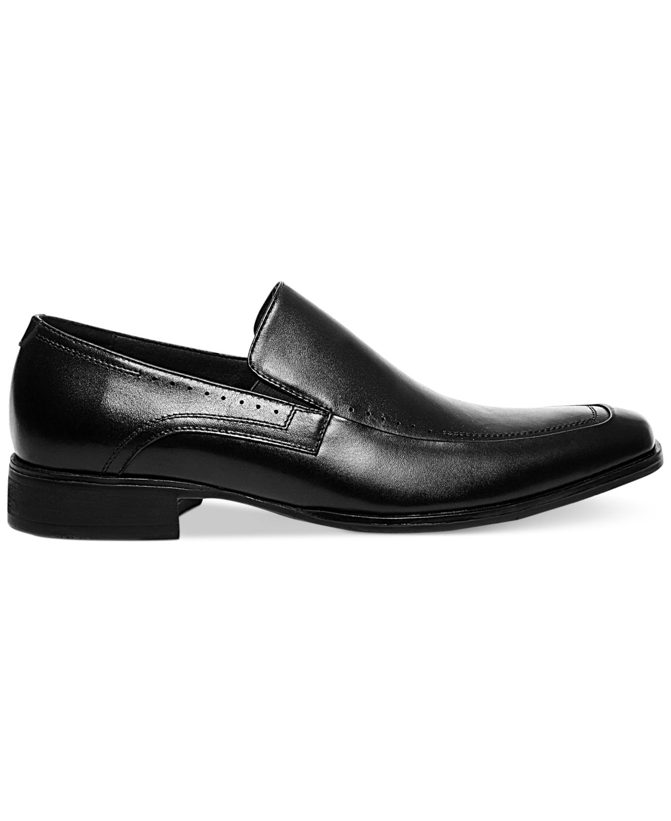 Steve madden Sutter Slip-on Dress Shoes in Black for Men | Lyst