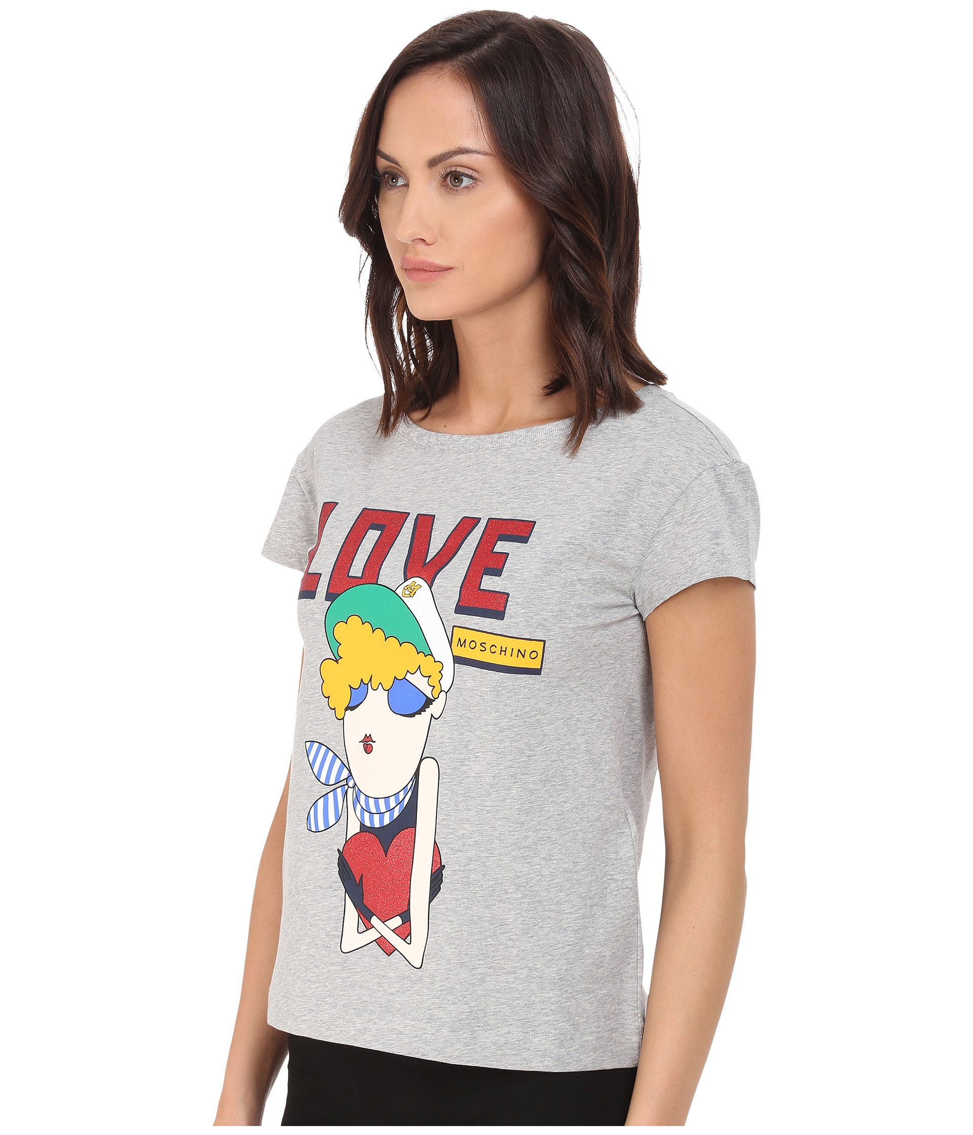 moschino tee womens
