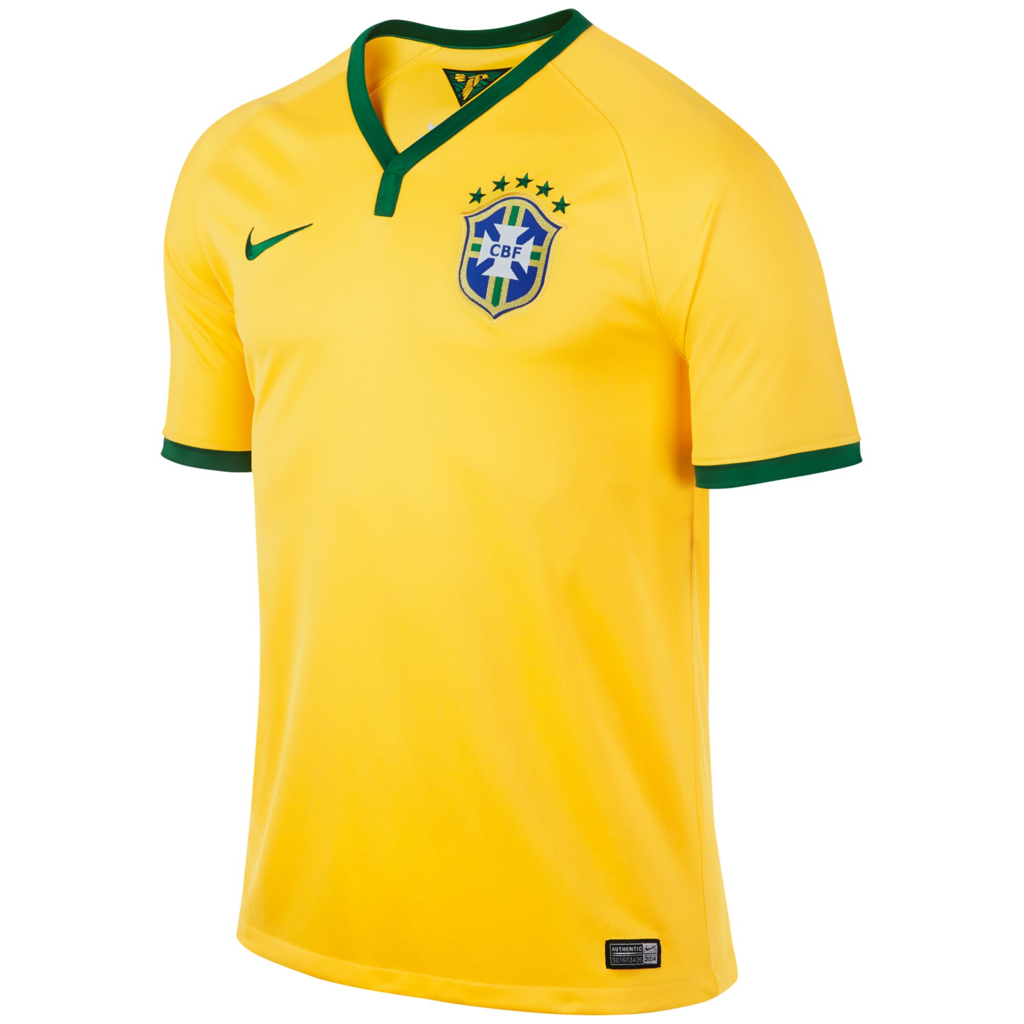 Nike Men'S Brasil World Cup Home Replica Jersey in Yellow for Men