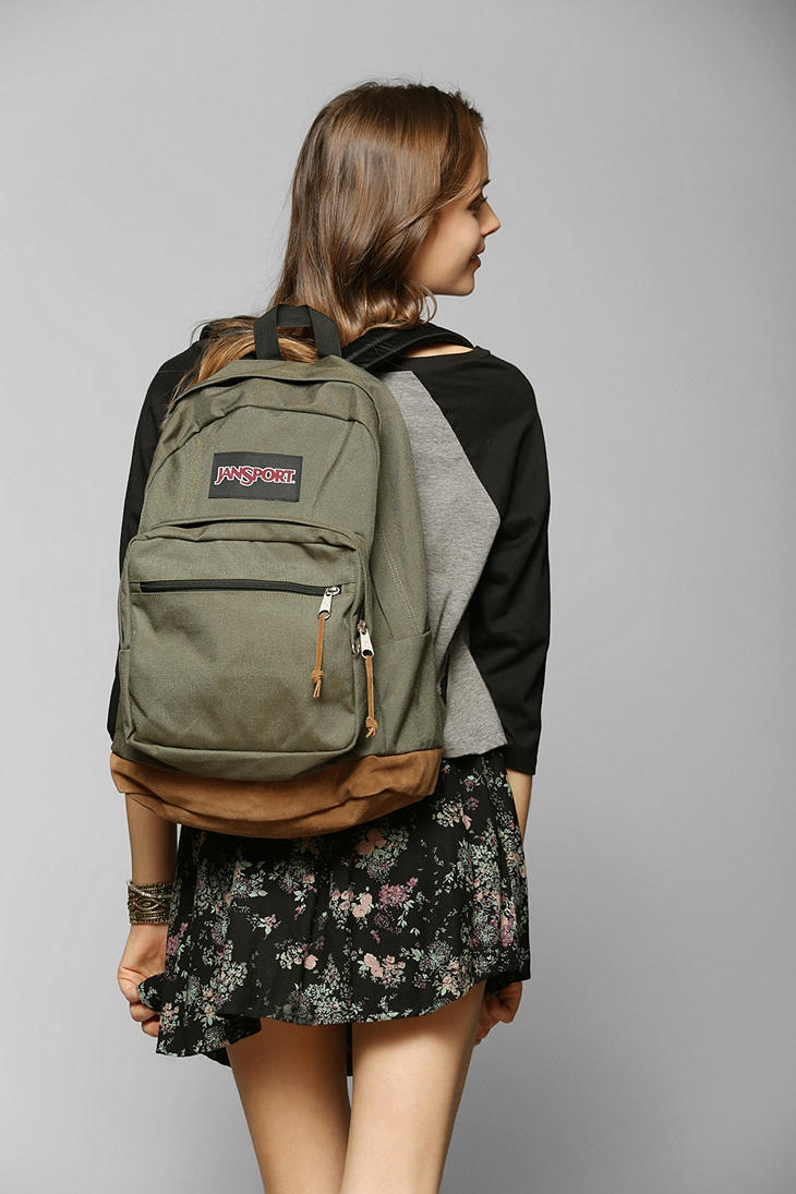 jansport backpack olive green