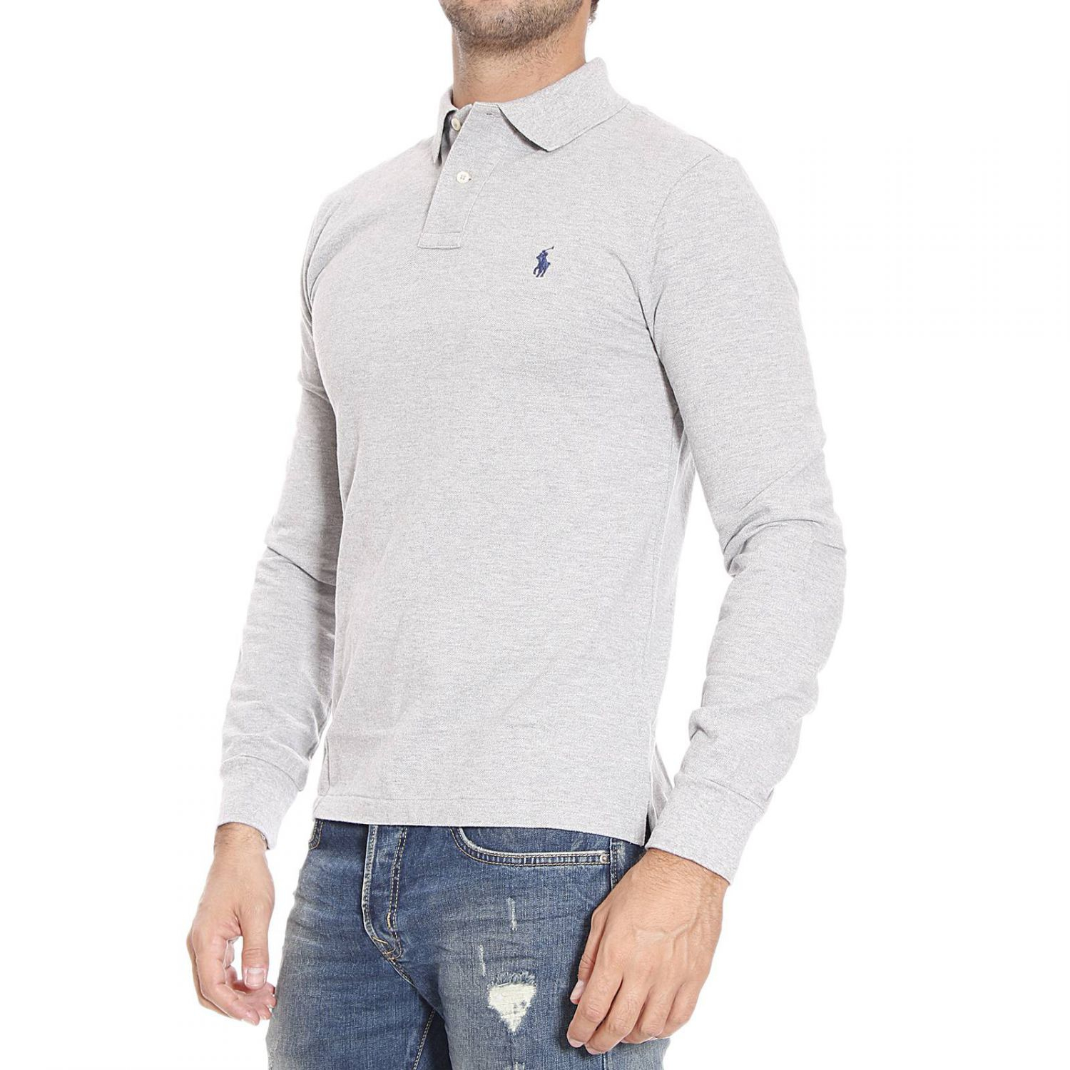 grey ralph lauren tee