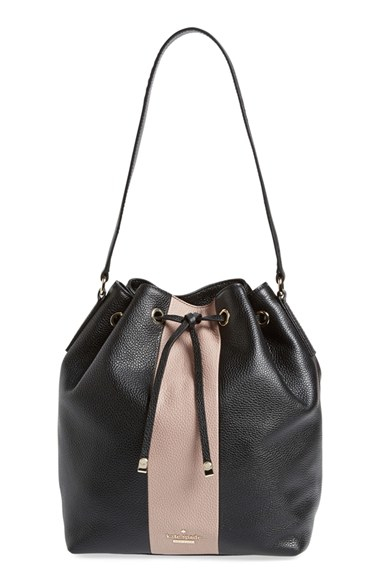 Lyst Kate Spade New York Bennett Street Seren Bucket Bag In Black Gallery