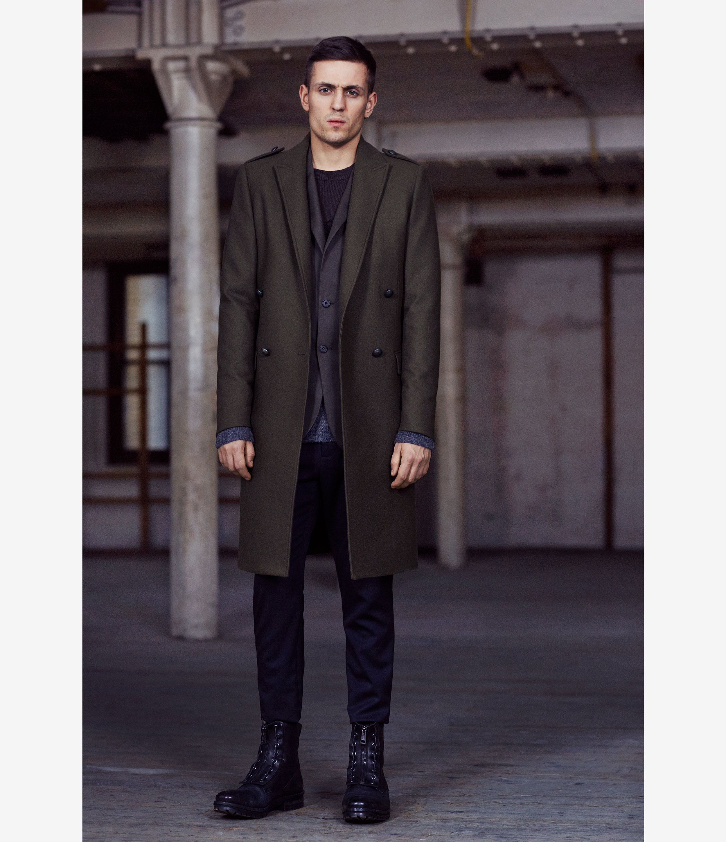 all saints foley coat