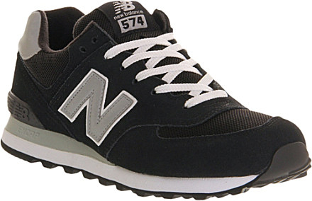 new balance 574 men black