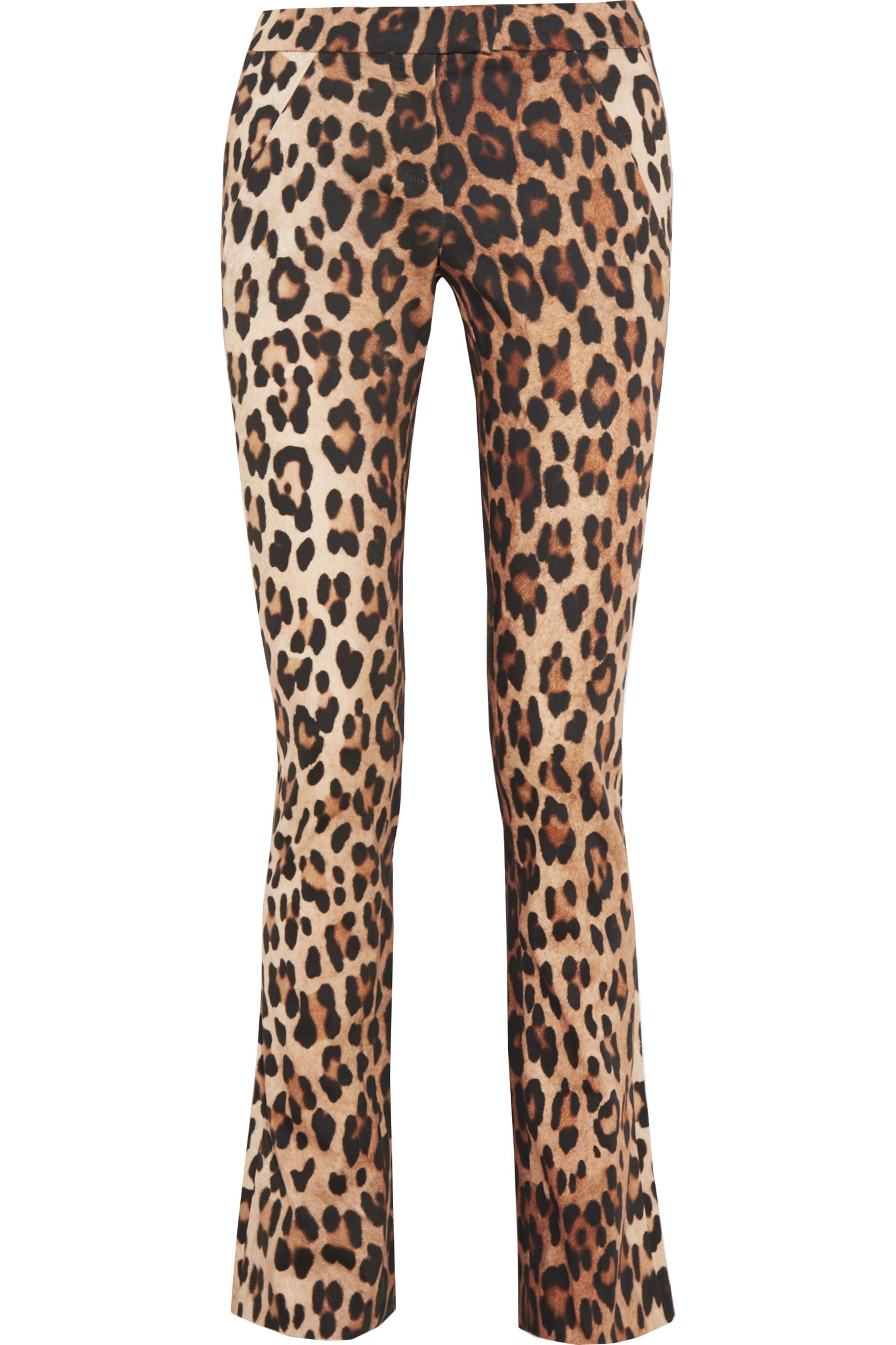 Altuzarra Terrier Leopard-print Stretch-cotton Flared Pants | Lyst UK