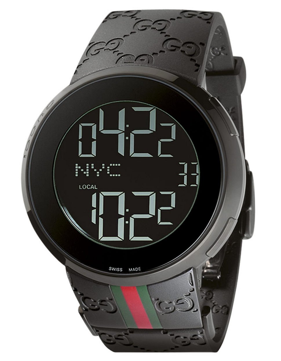 Gucci Mens Black I- Sports Watch in Black for Men | Lyst