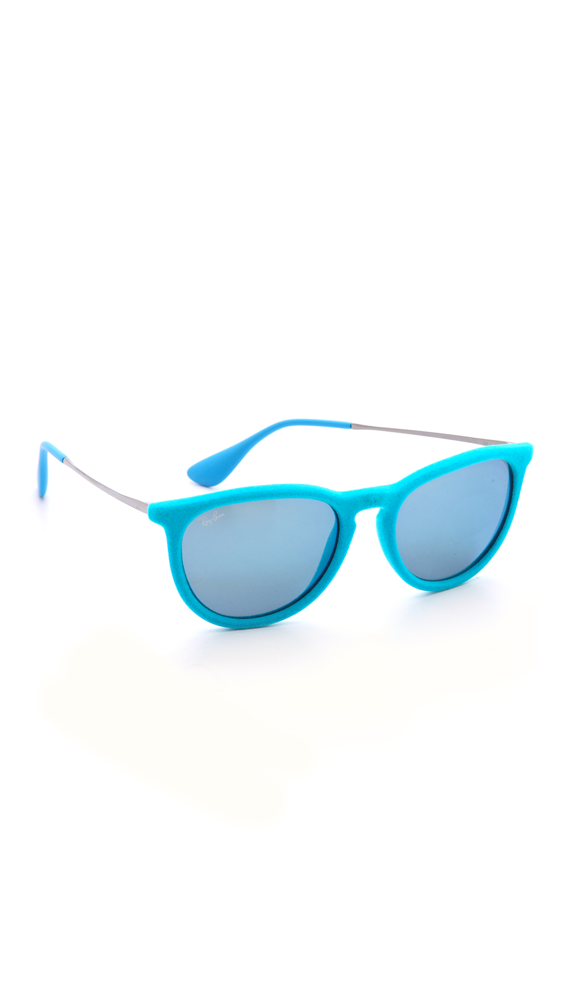 Ray-Ban Erika Velvet Sunglasses - Violet in Azure (Blue) | Lyst