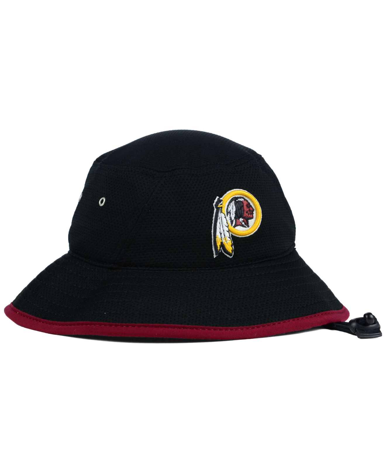 KTZ Washington Redskins Training Bucket Hat in Black for Men