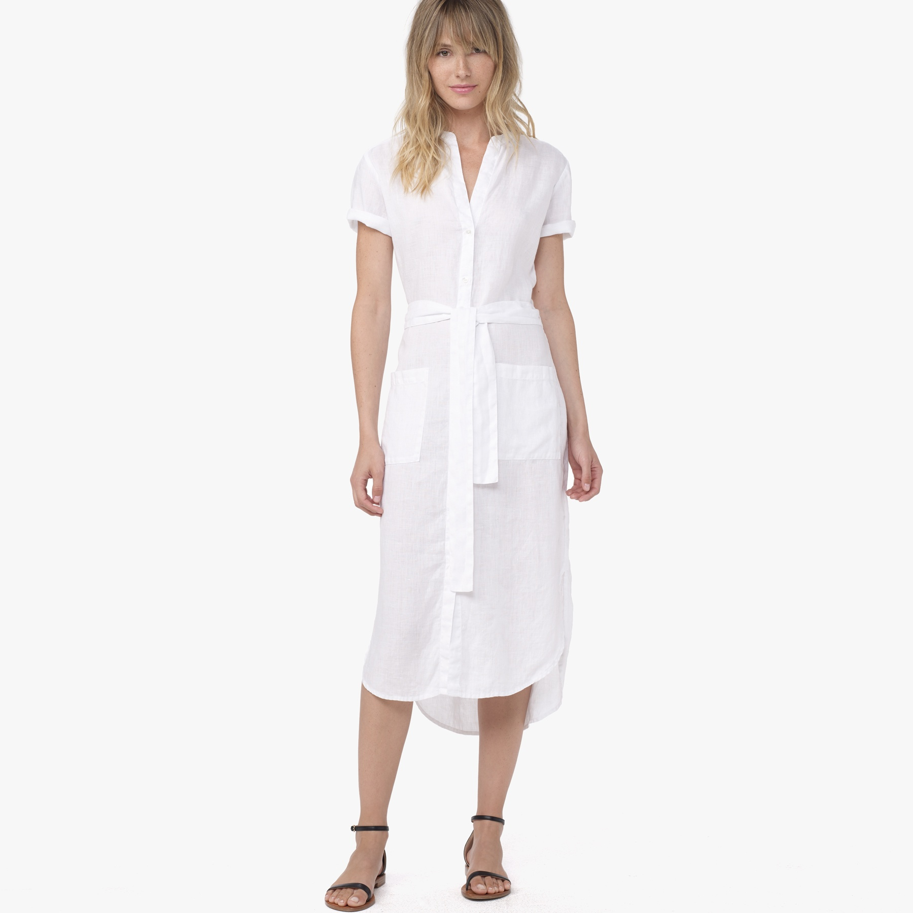 james perse linen dress