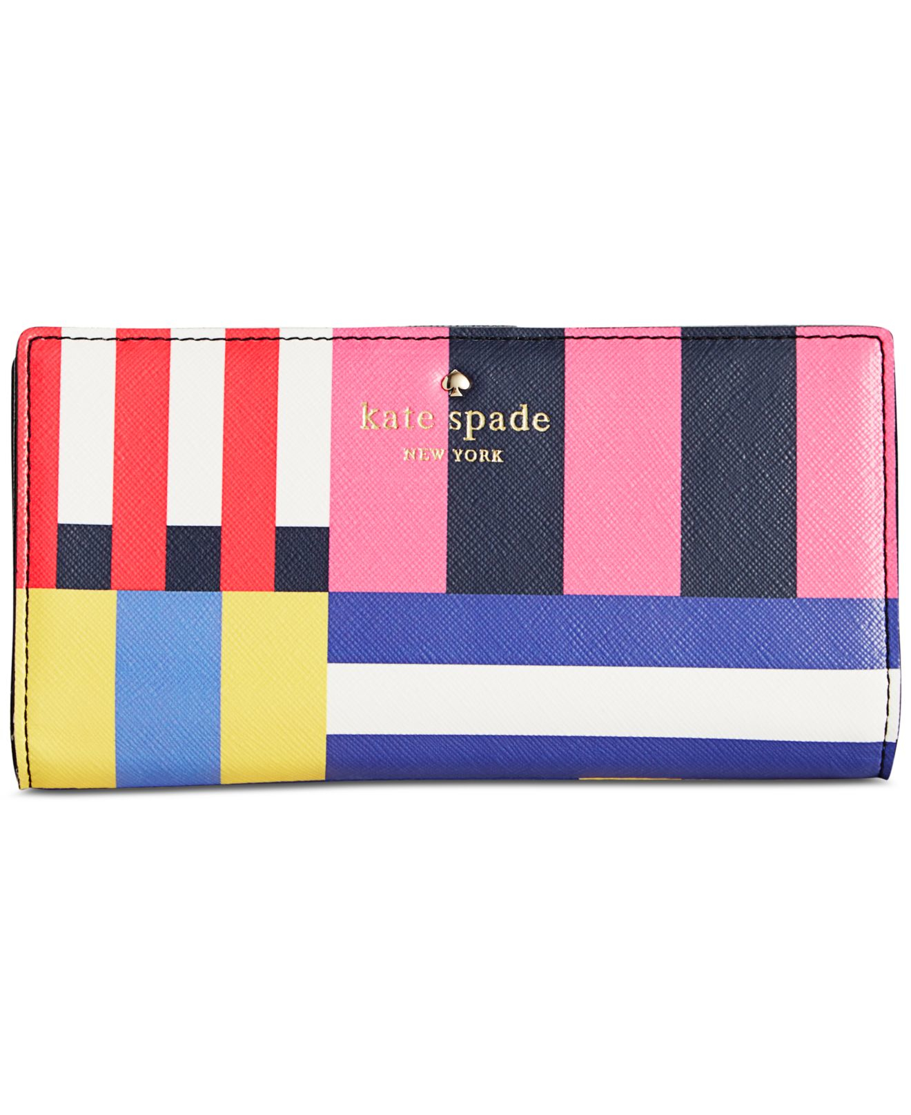 Kate spade multi colored striped purse hotsell