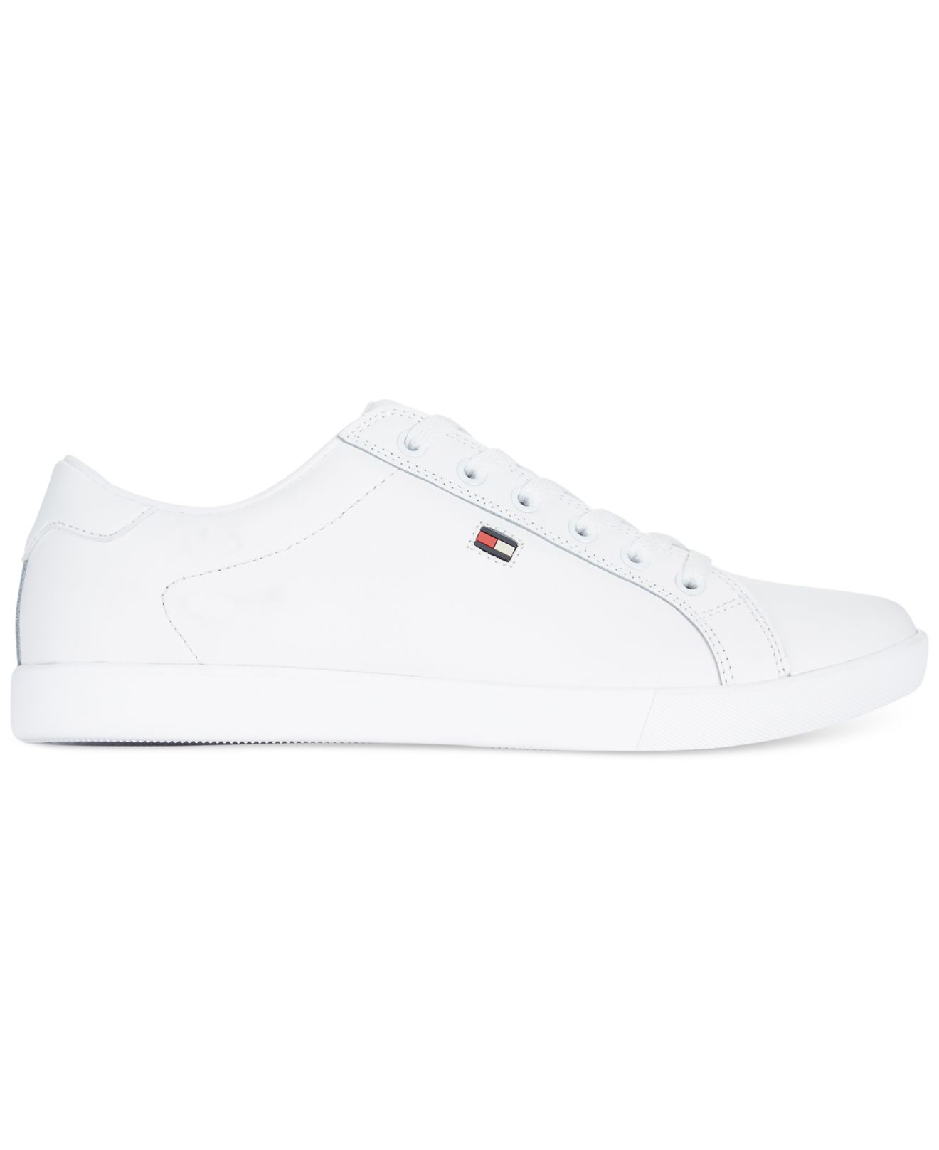 Tommy Hilfiger Flag Sneakers in White for Men | Lyst