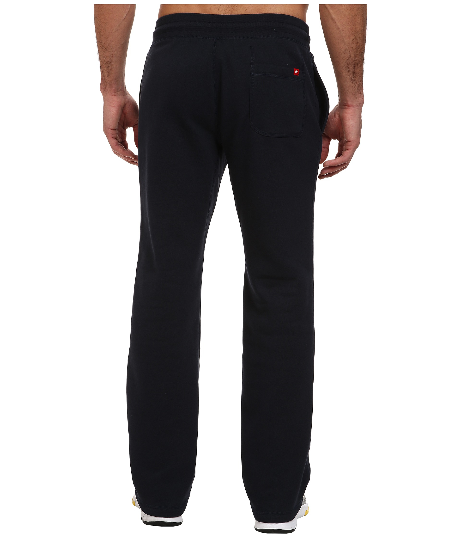 Nike Ace Open-Hem Fleece Pants in Purple for Men (Dark Obsidian/Hyper Grape) | Lyst