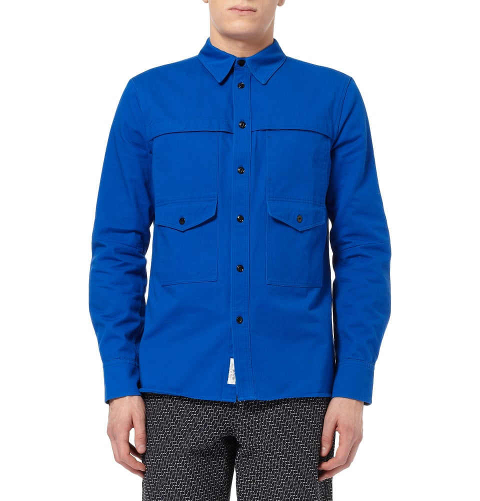 Lyst - Rag & Bone Markham Cotton-Twill Shirt Jacket in Blue for Men