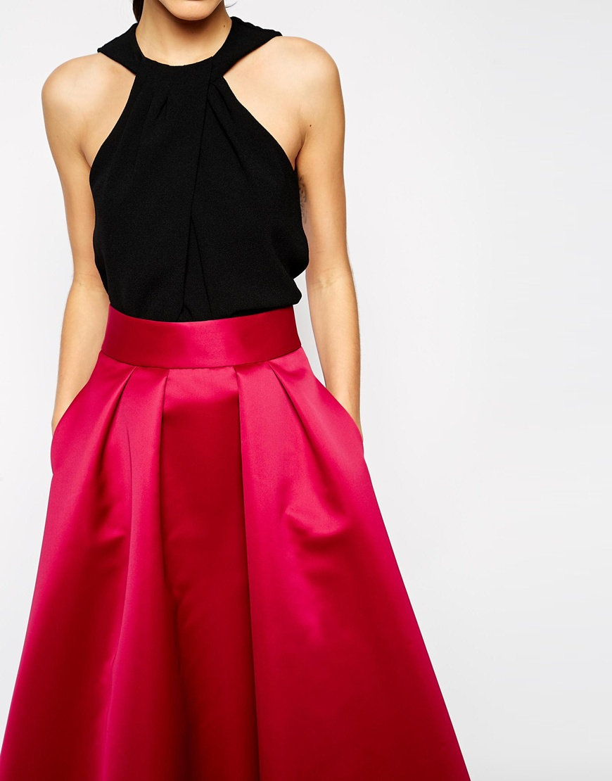 Coast Meslita Full Skirt in Pink - Lyst