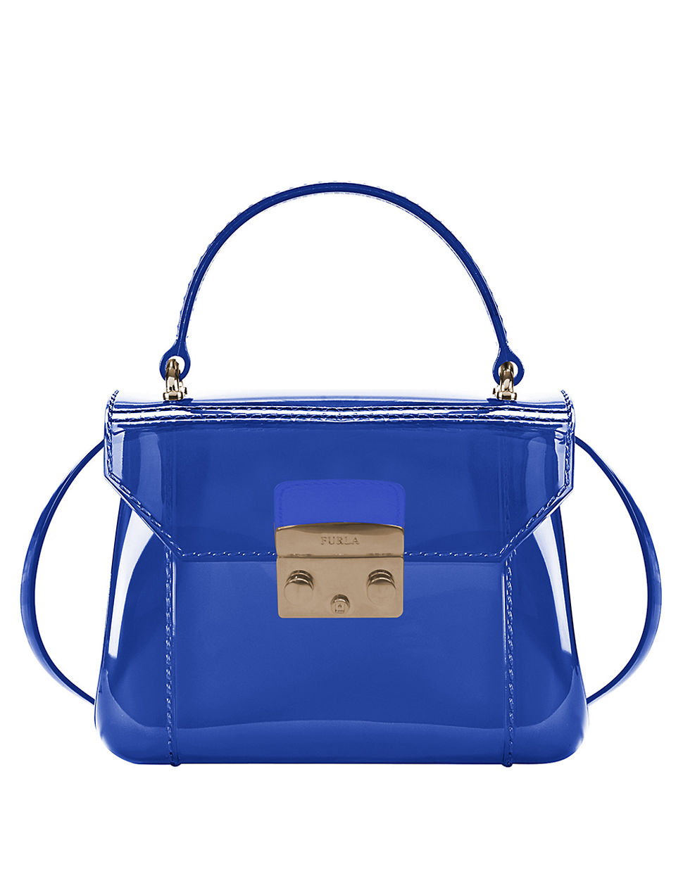 Furla Candy Bon Bon MiniCrossbody Bag in Blue Lyst