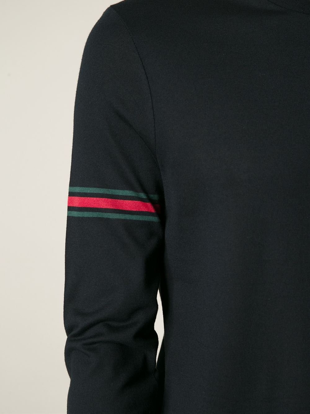 Gucci Long Sleeve T-Shirt in Black for Men - Lyst