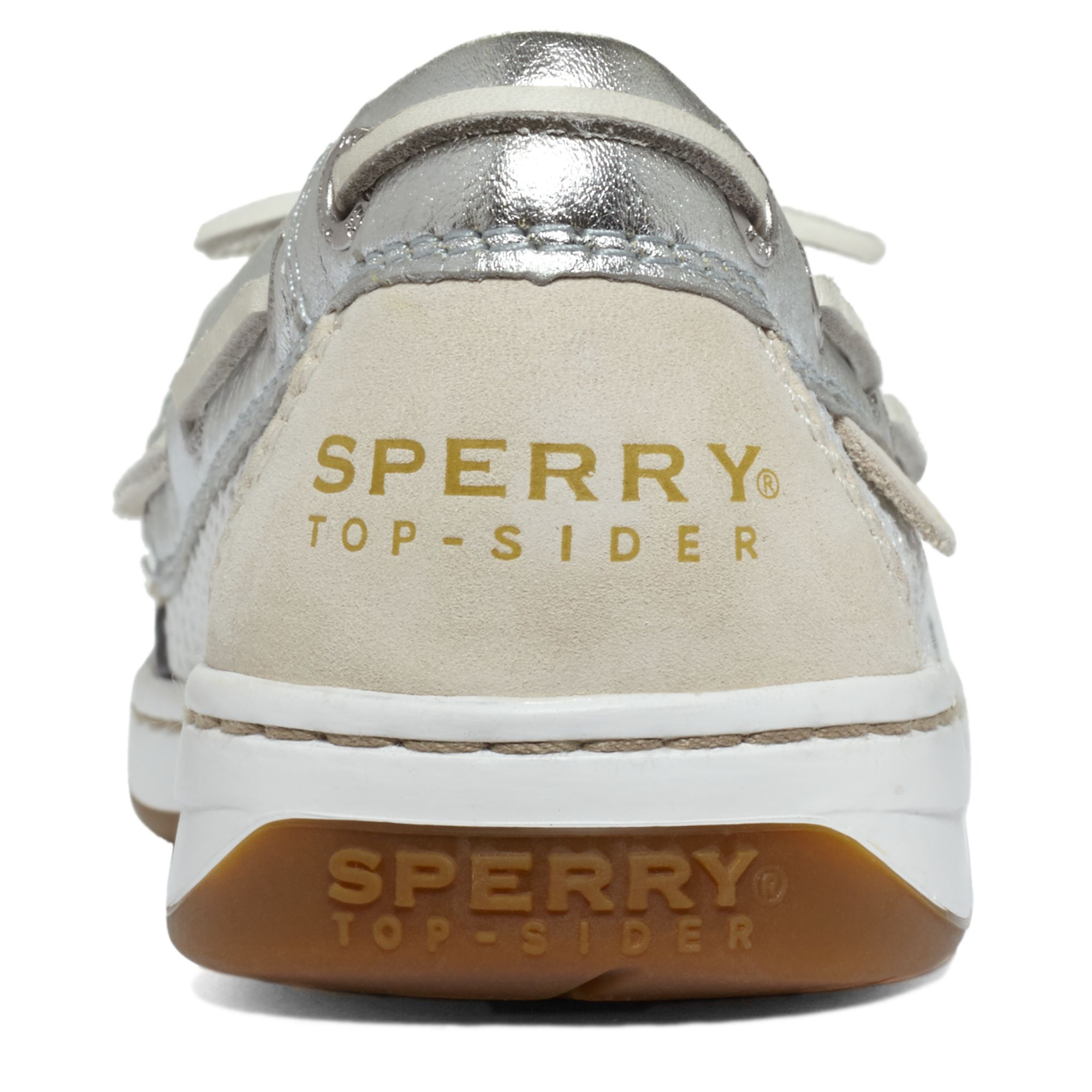 gray women's sperrys