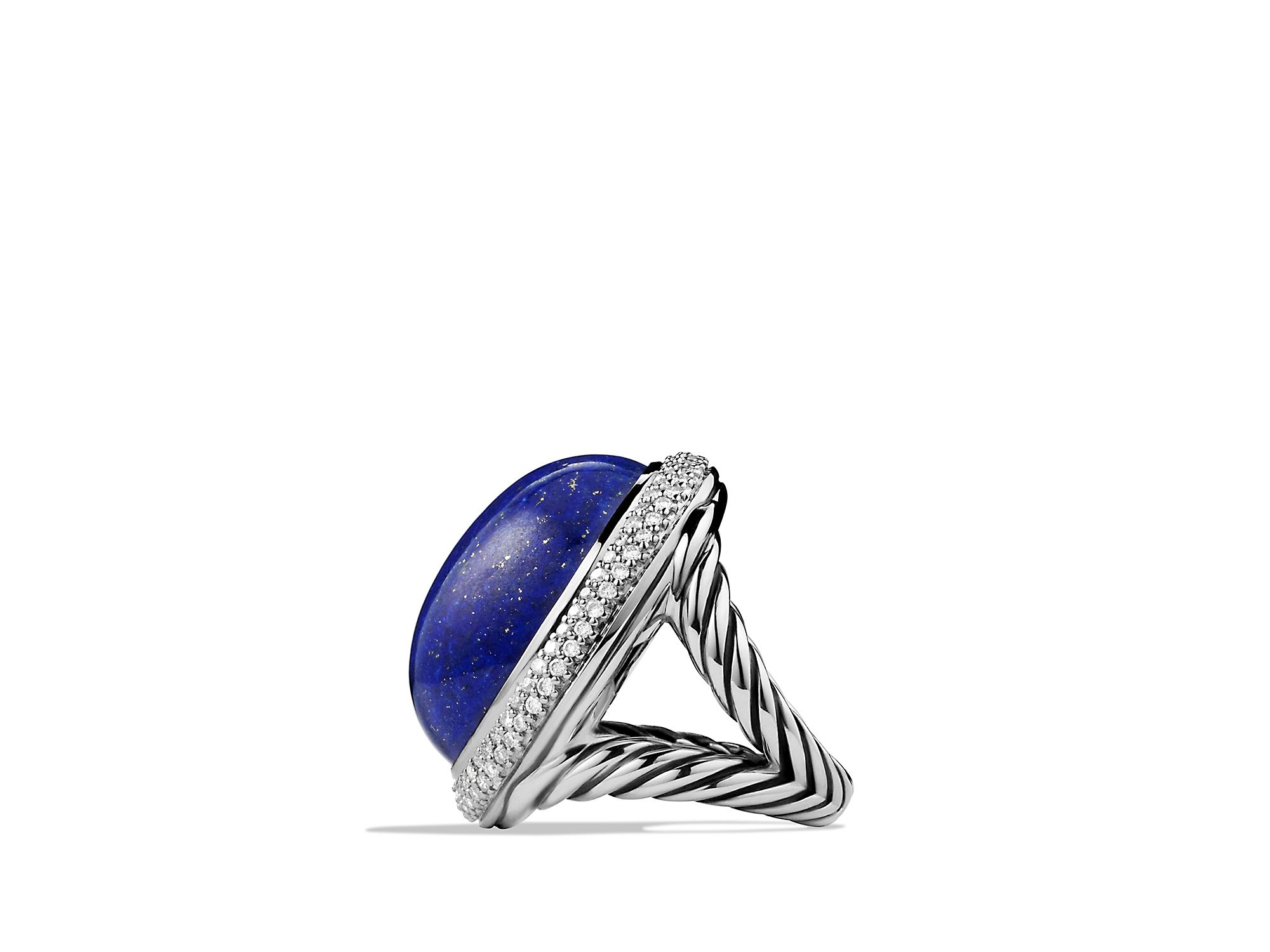 David Yurman Dy Signature Oval Ring 