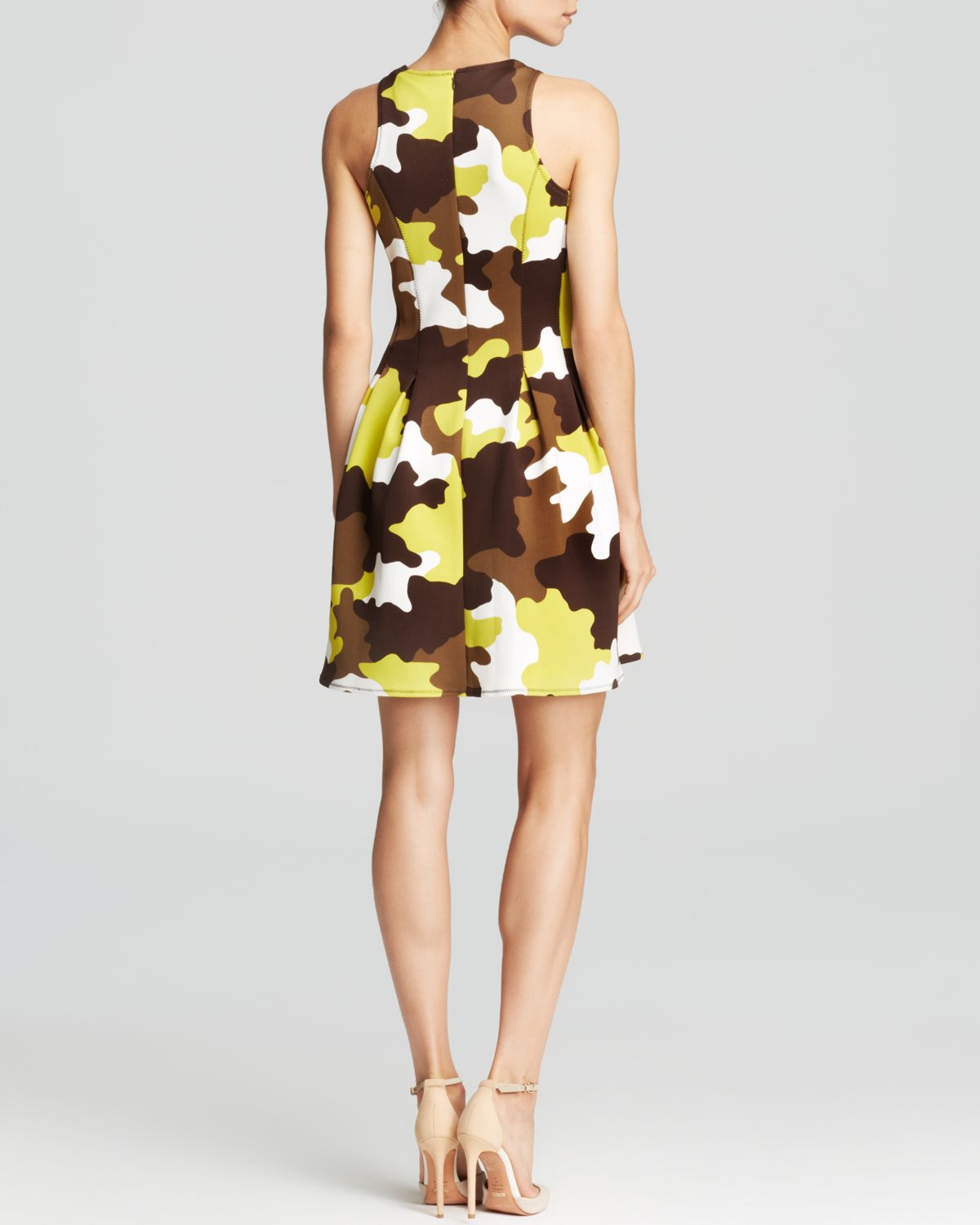 michael kors camo dress