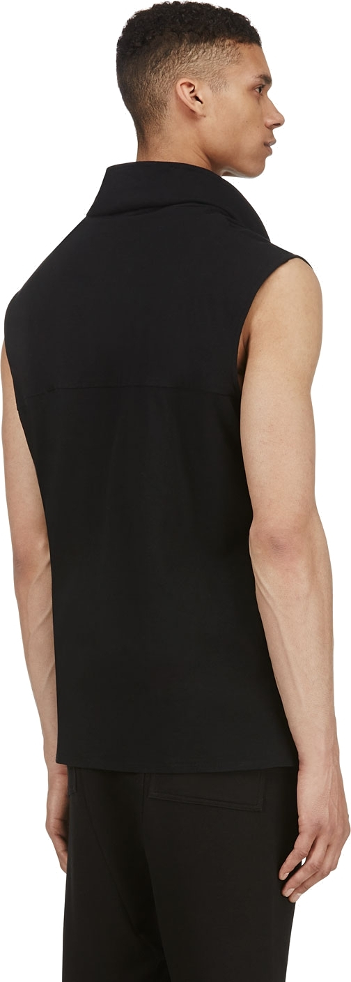 turtleneck sleeveless men