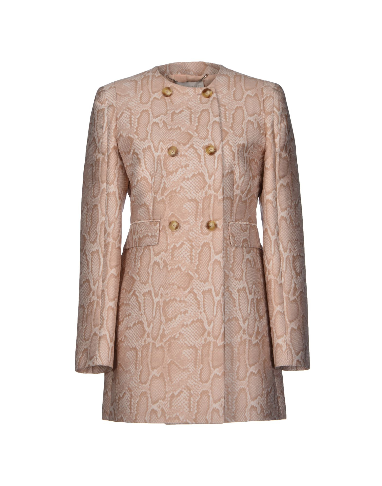 Stella mccartney Coat in Pink (Light pink) | Lyst