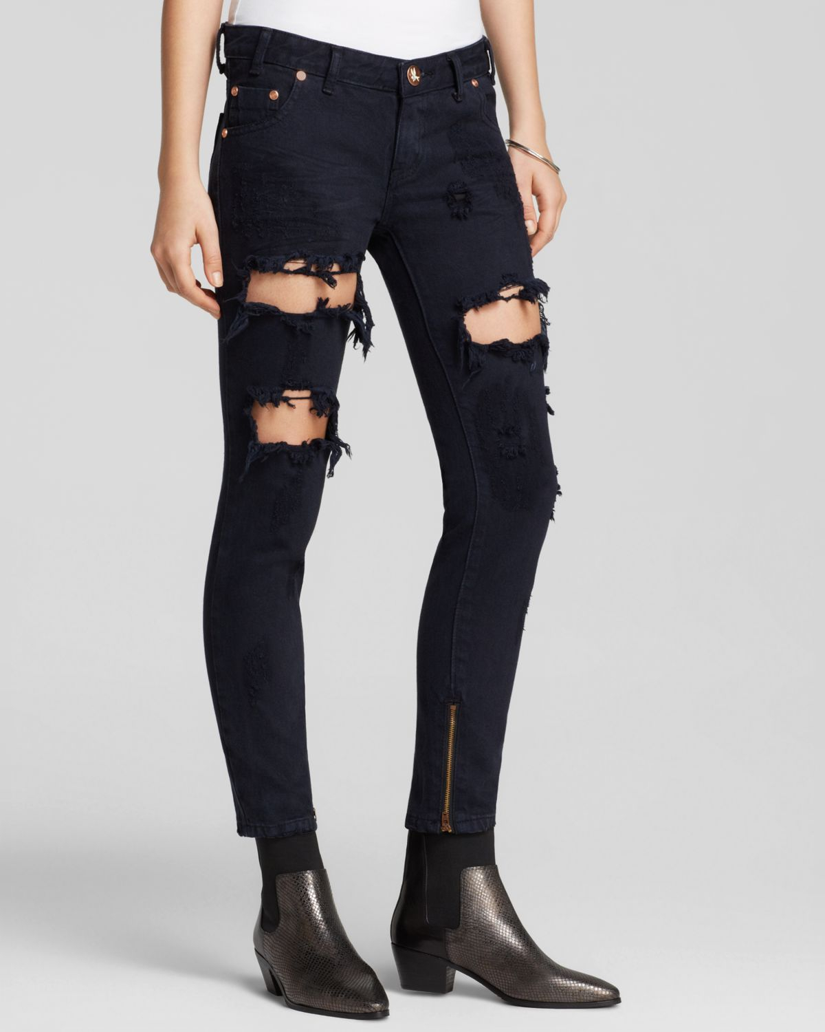 one teaspoon black jeans