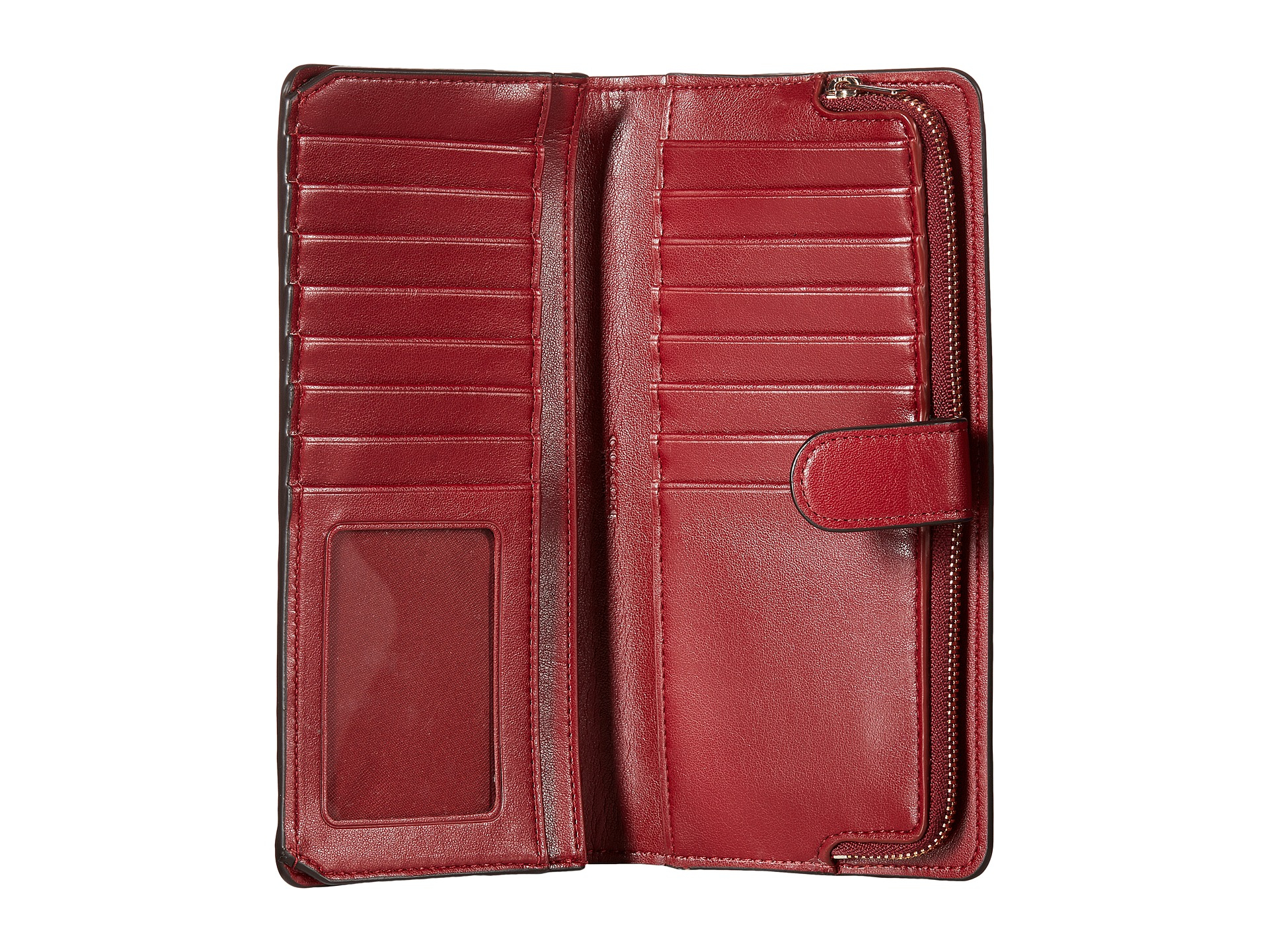 coach madison skinny wallet