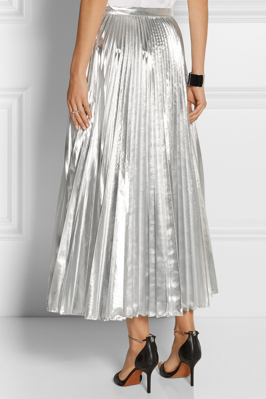 satin midi skirt satin midi skirt