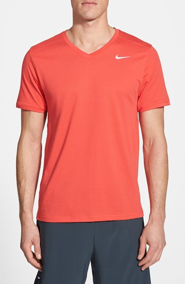 Nike Cruiser Dri-Fit V-Neck T-Shirt in Gray for Men (GAME ROYAL/ REFLECTIVE SILVER) | Lyst