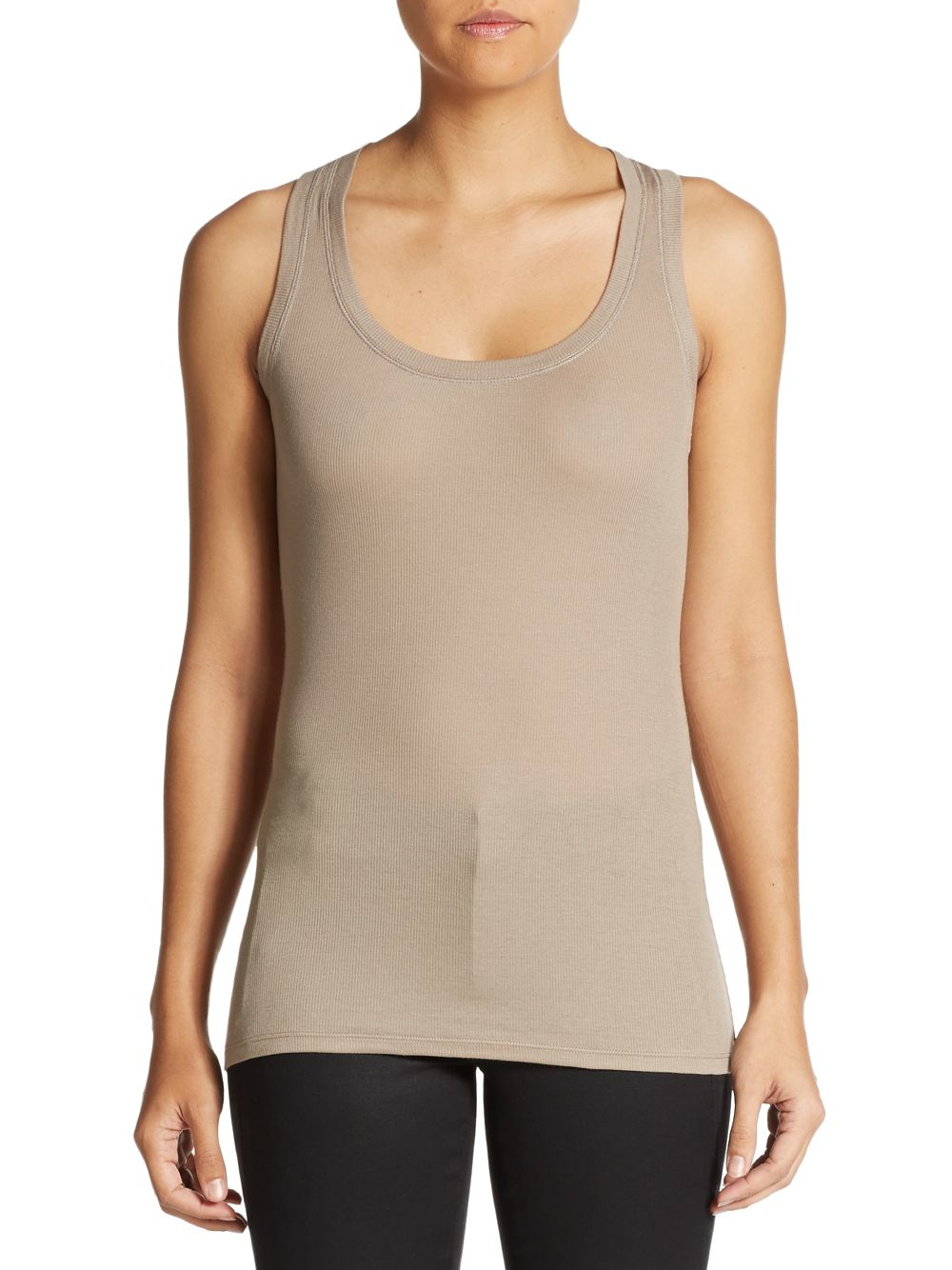 bcbg racerback tank