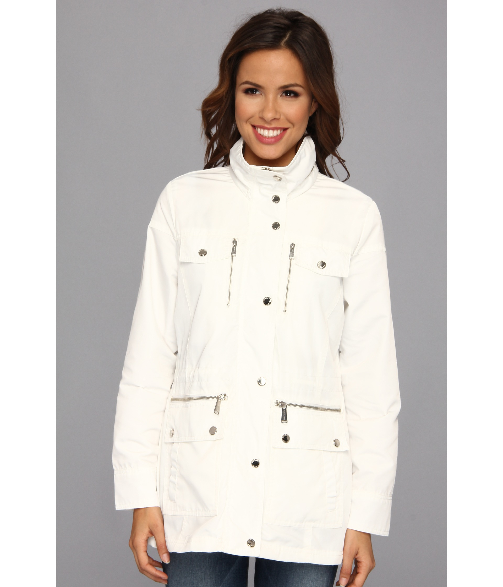 michael kors women's white jacket
