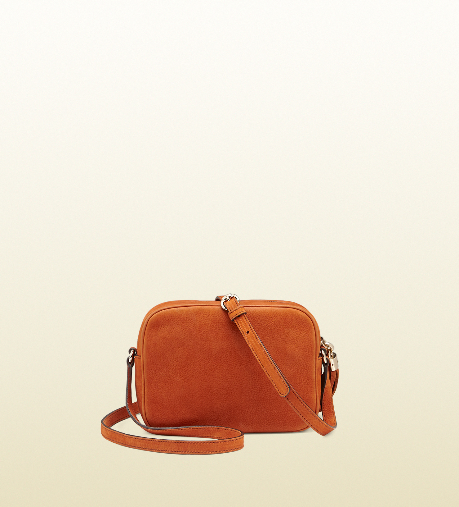 tan gucci disco bag