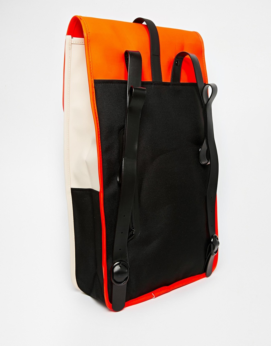 rains orange backpack