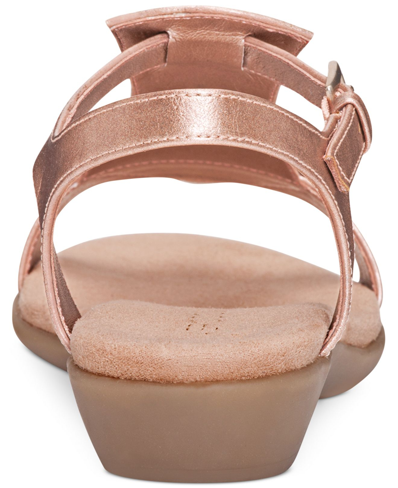 aerosoles metallic sandals