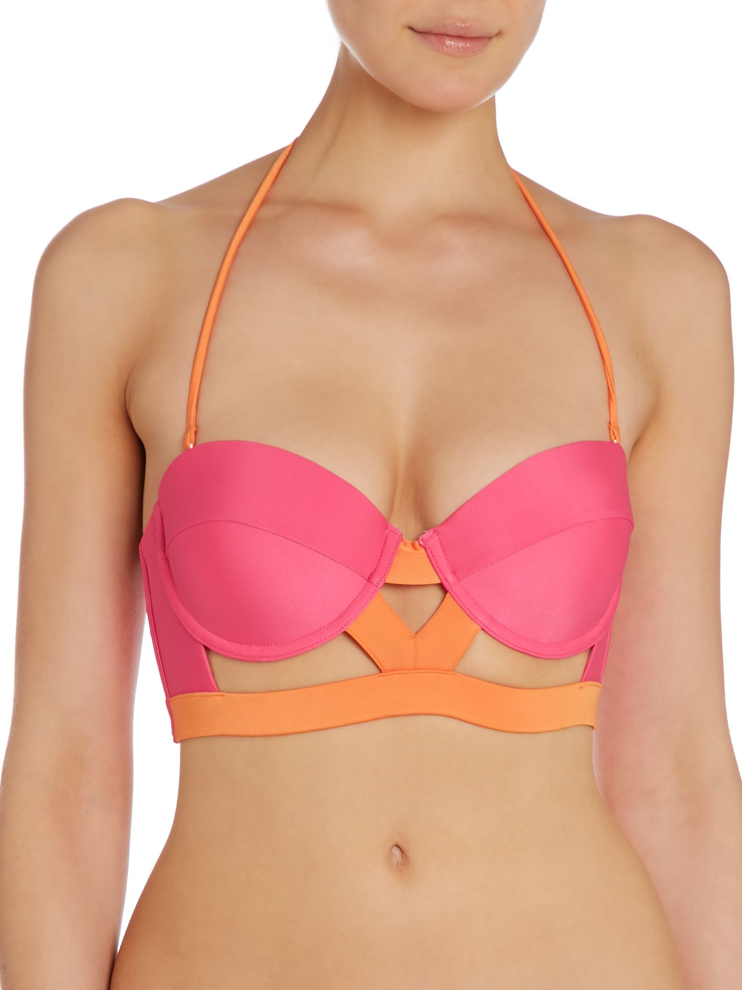 Cut Out Bikini Online | Up To 73% Off | ZAFUL . halter top bikini with cut out