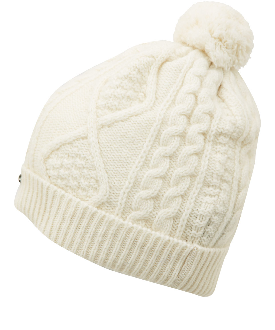 barbour bobble hat