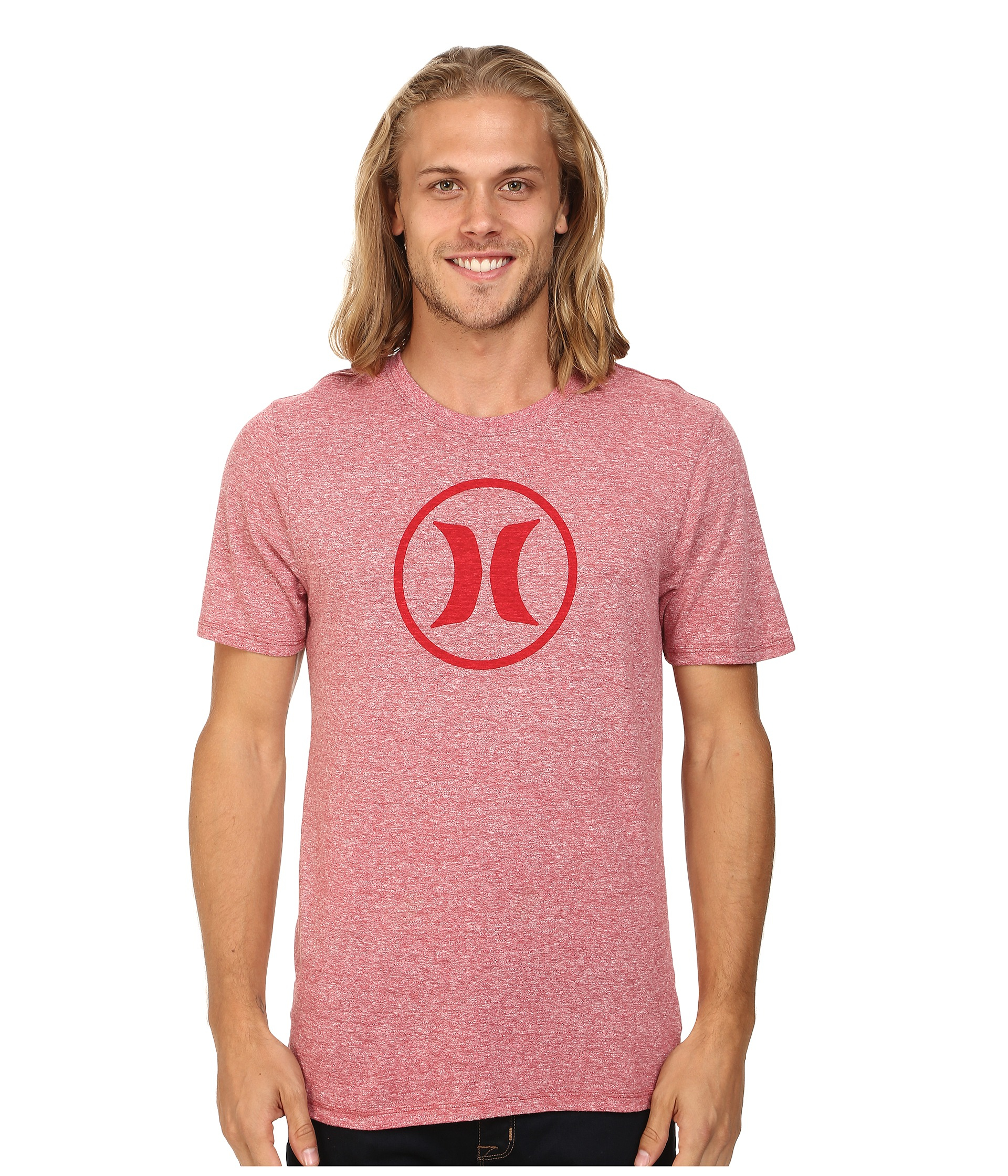 red hurley shirt