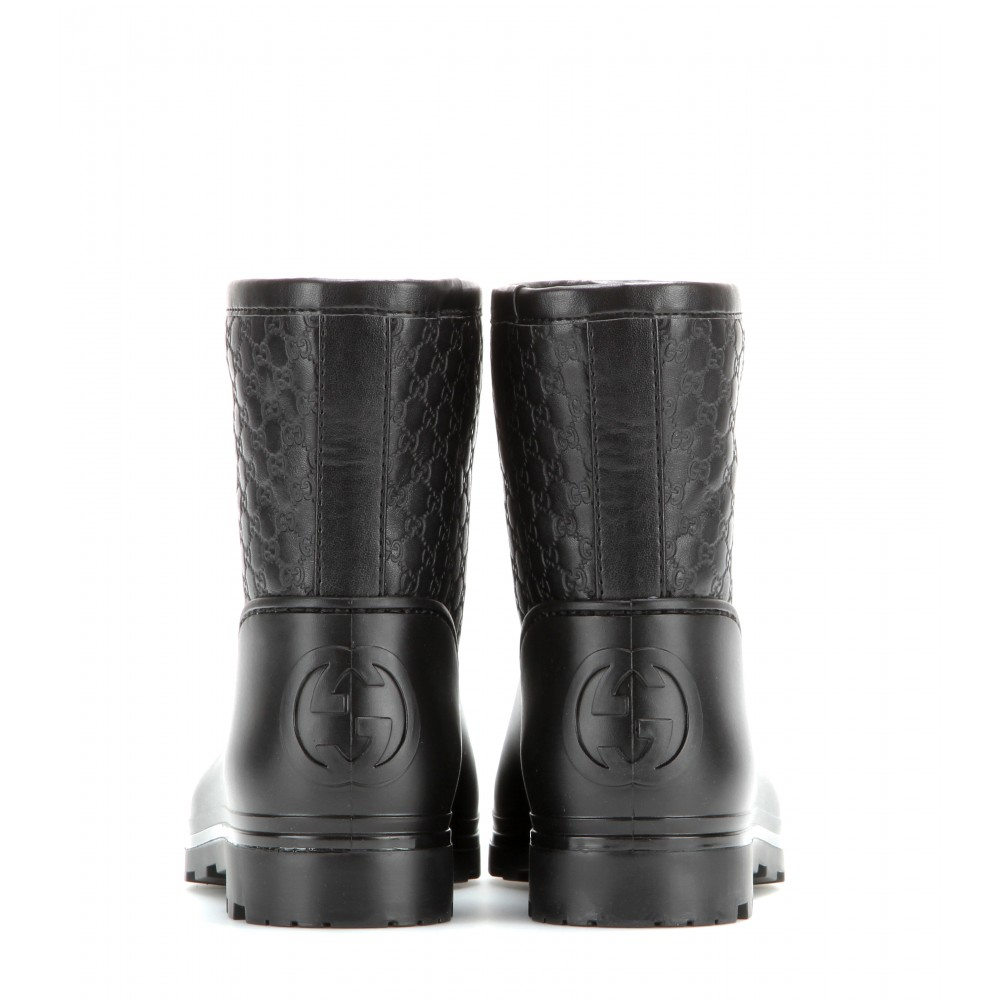 gucci wellington boots womens