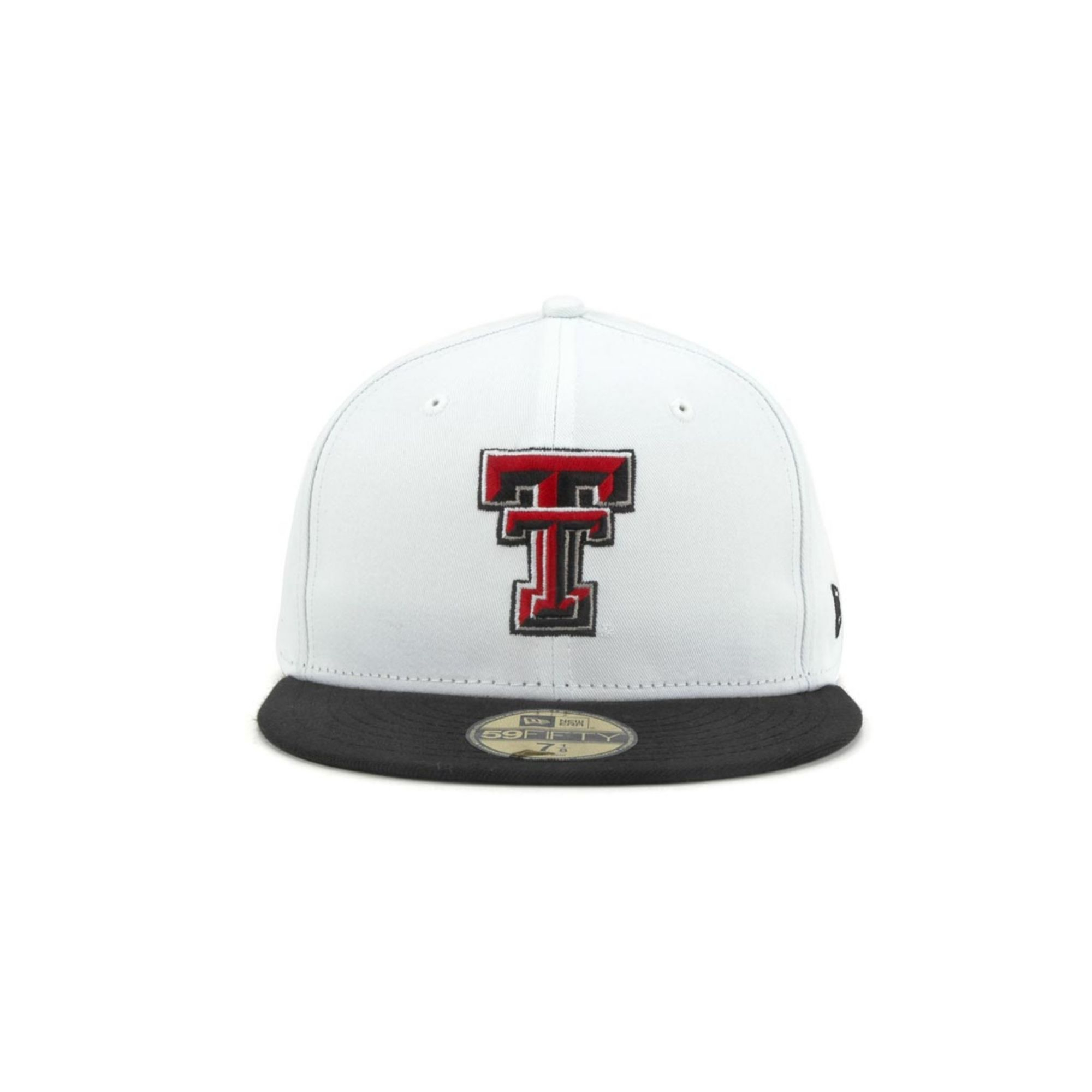 KTZ Texas Tech Red Raiders 2 Tone 59fifty Cap in White for Men | Lyst