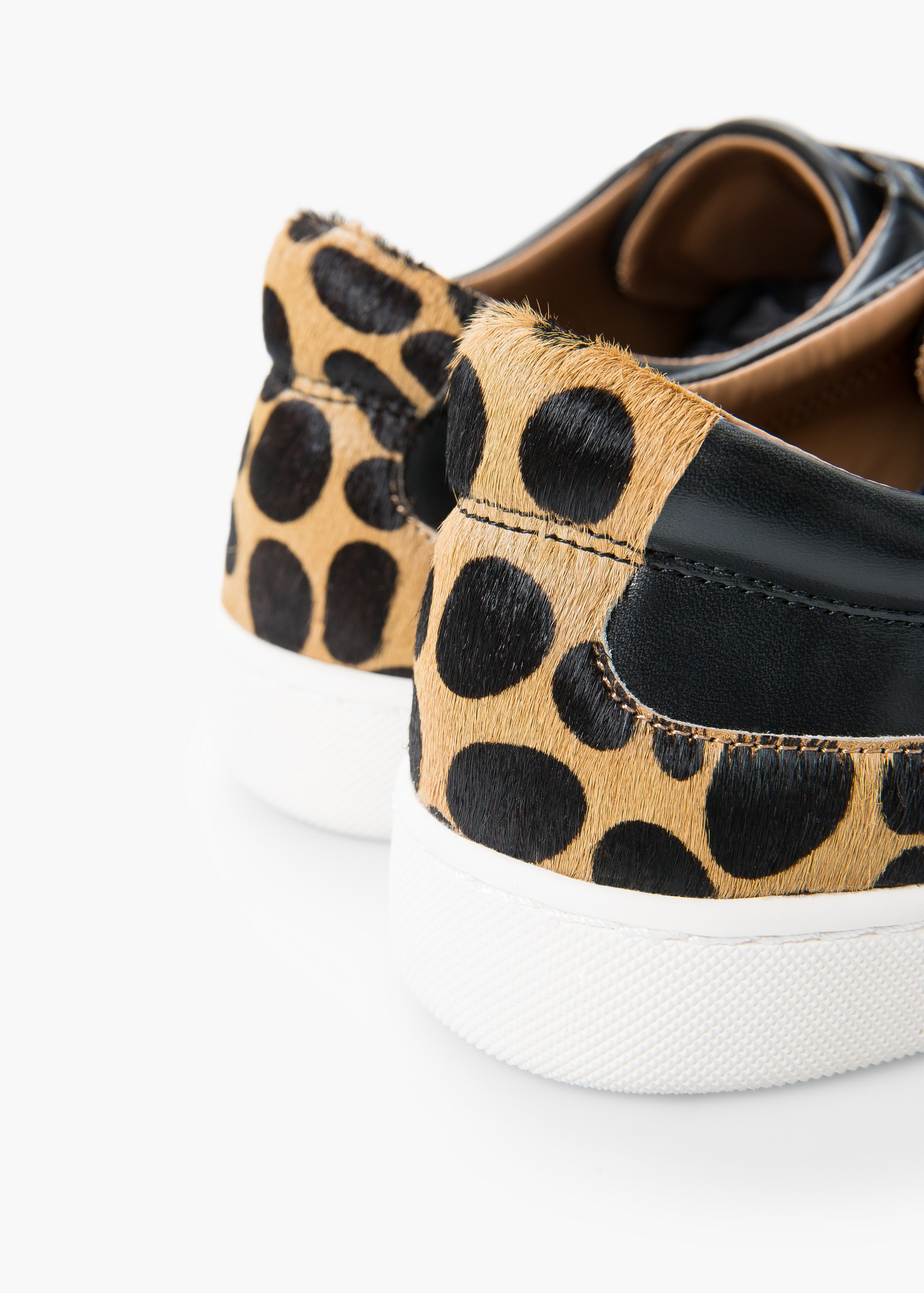 slip on leopard mango