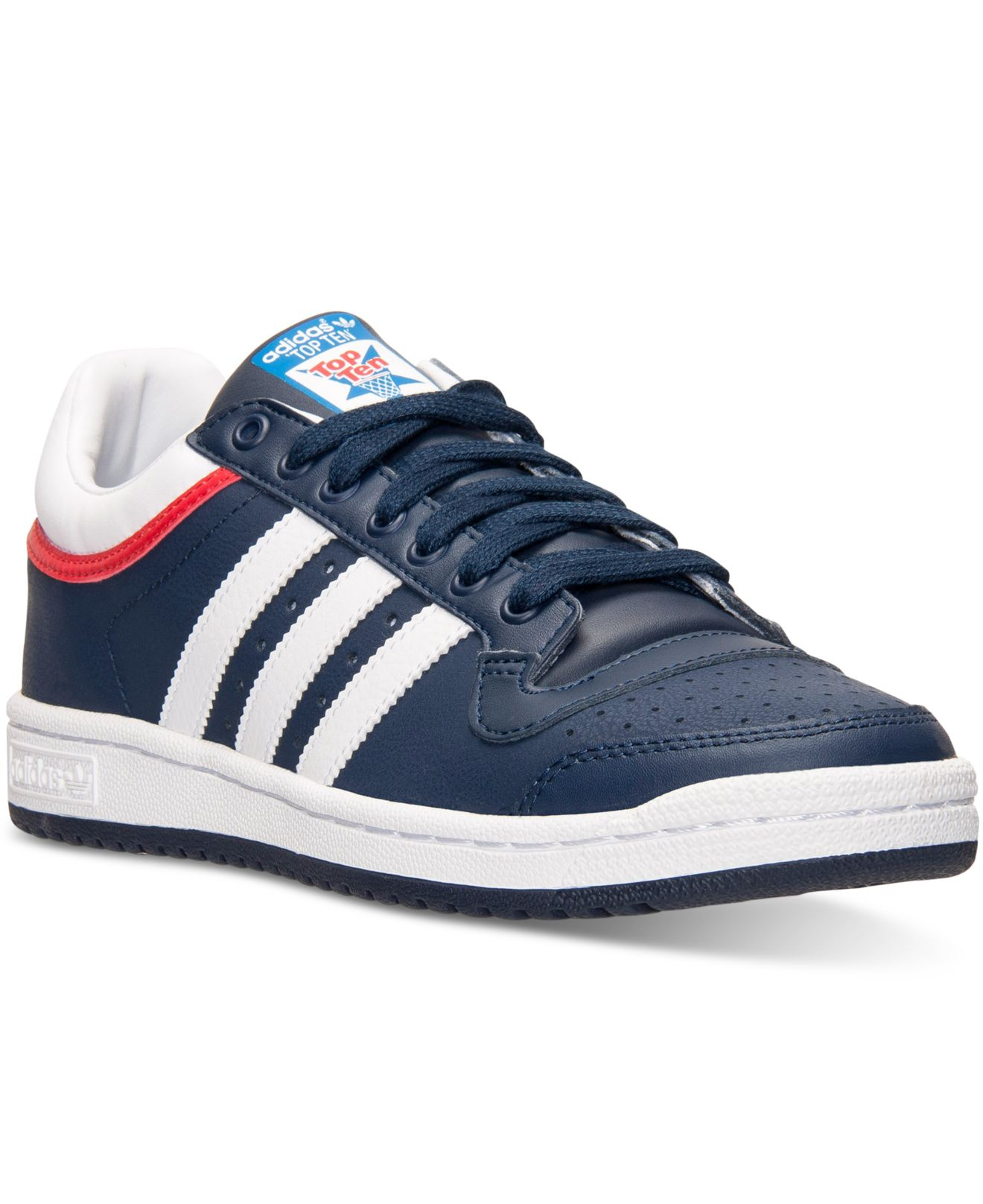 adidas Men'S Top Ten Lo Casual Sneakers From Finish Line in Blue for Men |  Lyst